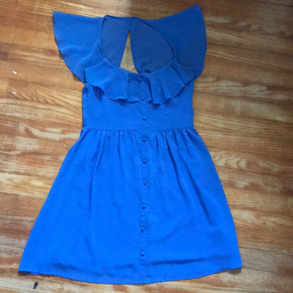 Blue dress